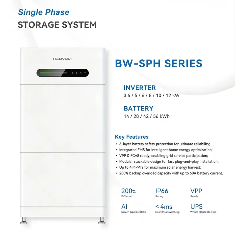7kWh LiFePO4 baterijski modul, ki ga je mogoče zložiti